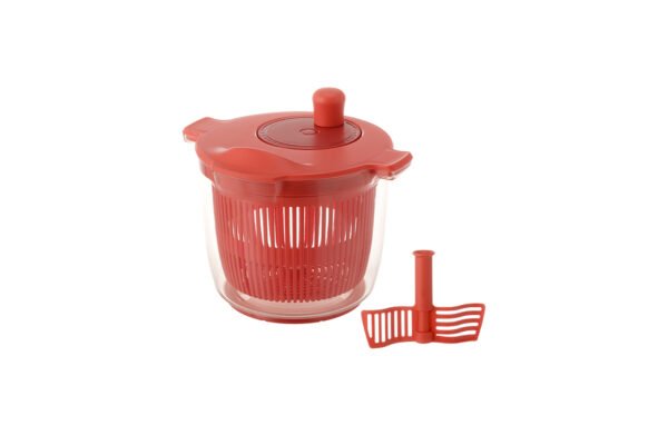Liberalista by Risu Japan- Salad spinner and mixer, White , 2 in 1 function, made in Japan - Image 7