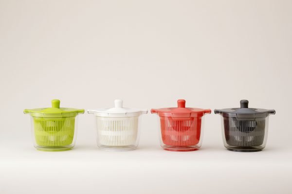 Liberalista by Risu Japan- Salad spinner, Red , Made in Japan - Image 2