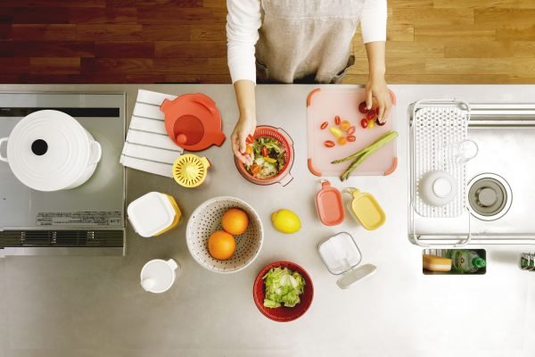 Liberalista by Risu Japan- Salad spinner and mixer, White , 2 in 1 function, made in Japan - Image 6