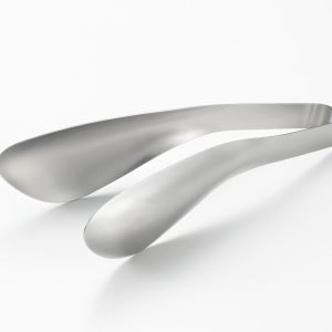 Yoshikawa-Aikata Large Volume Scooping Tongs , 25.5cm x 6cm ,Stainless Steel , made in Japan