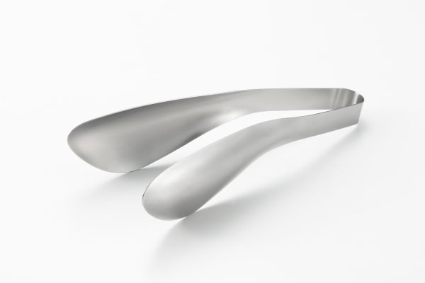 Yoshikawa-Aikata Large Volume Scooping Tongs , 25.5cm x 6cm ,Stainless Steel , made in Japan