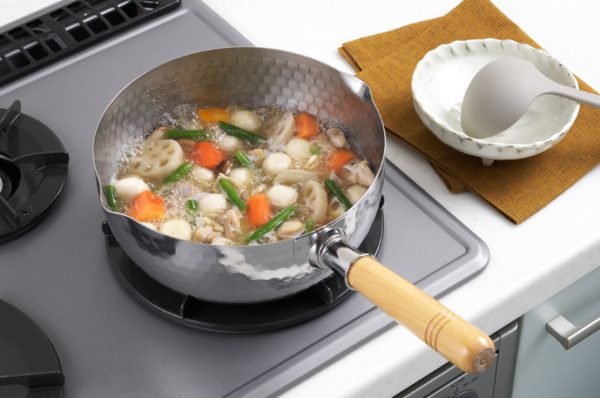Yoshikawa Yukihara Stainless Steel Saucepan-16 cm , made in Japan - Image 3